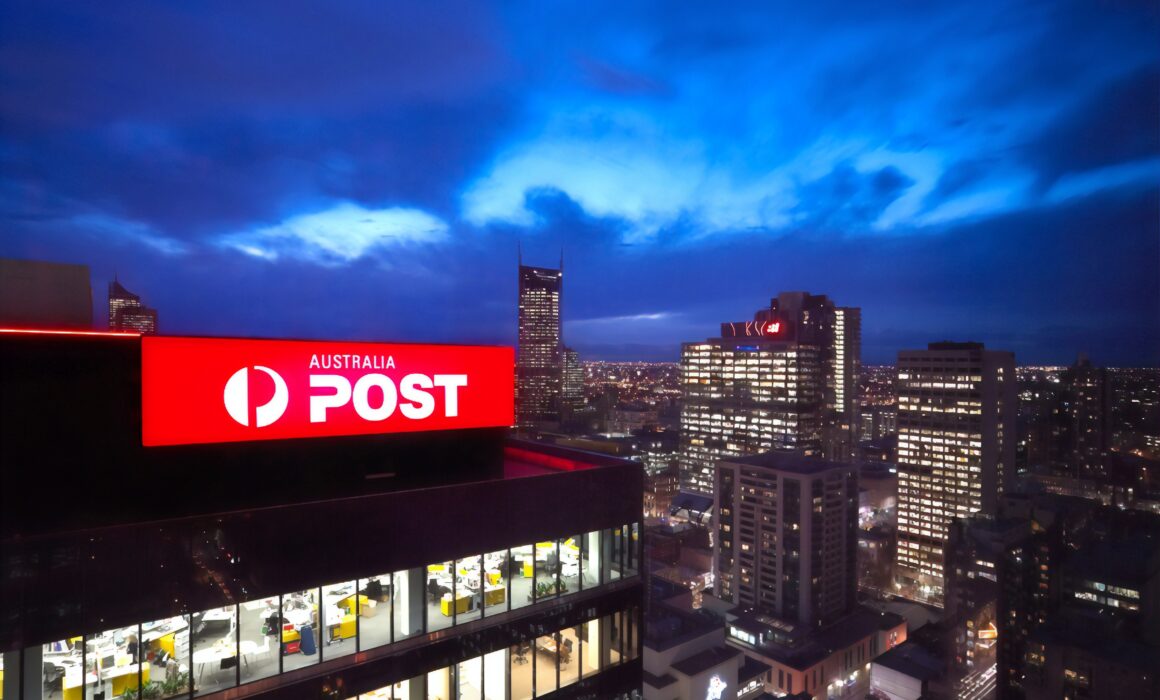 Sky Sign Australia Post