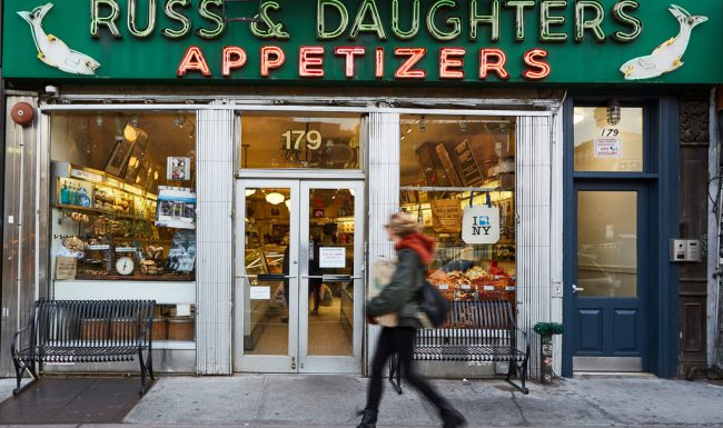 Russ & Daughters signs