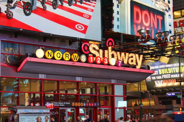 Times Square Subway Station