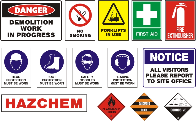 Safety signage